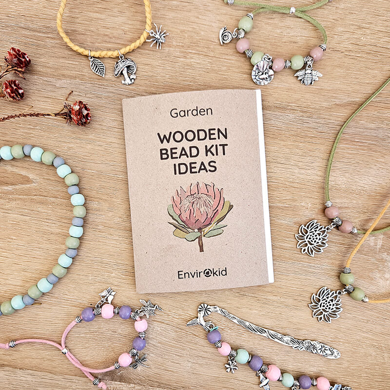 Wooden Bead Kit -Garden