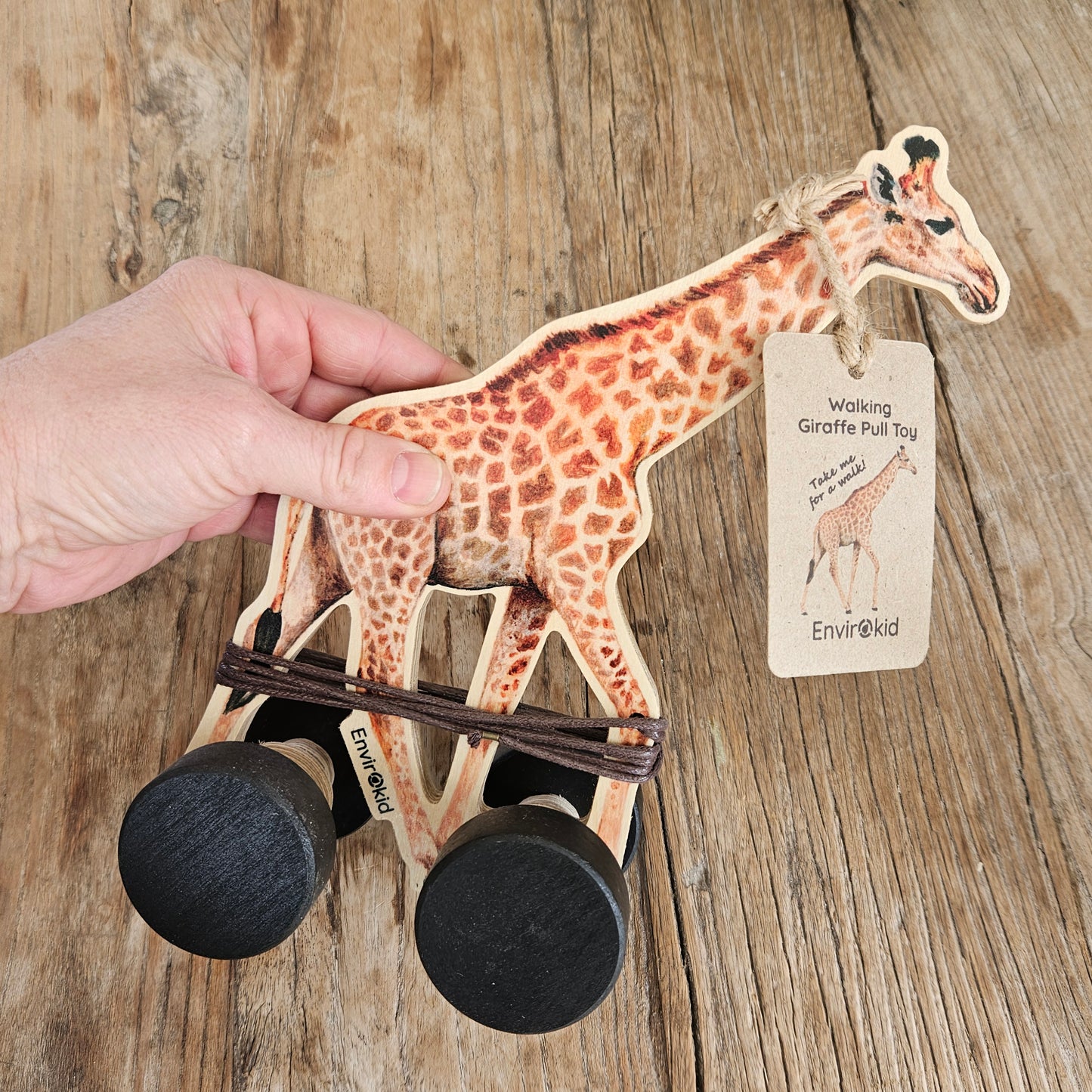 Pull Toy - Giraffe