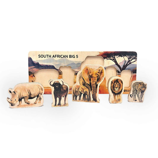Big 5 Wooden Baby Puzzle