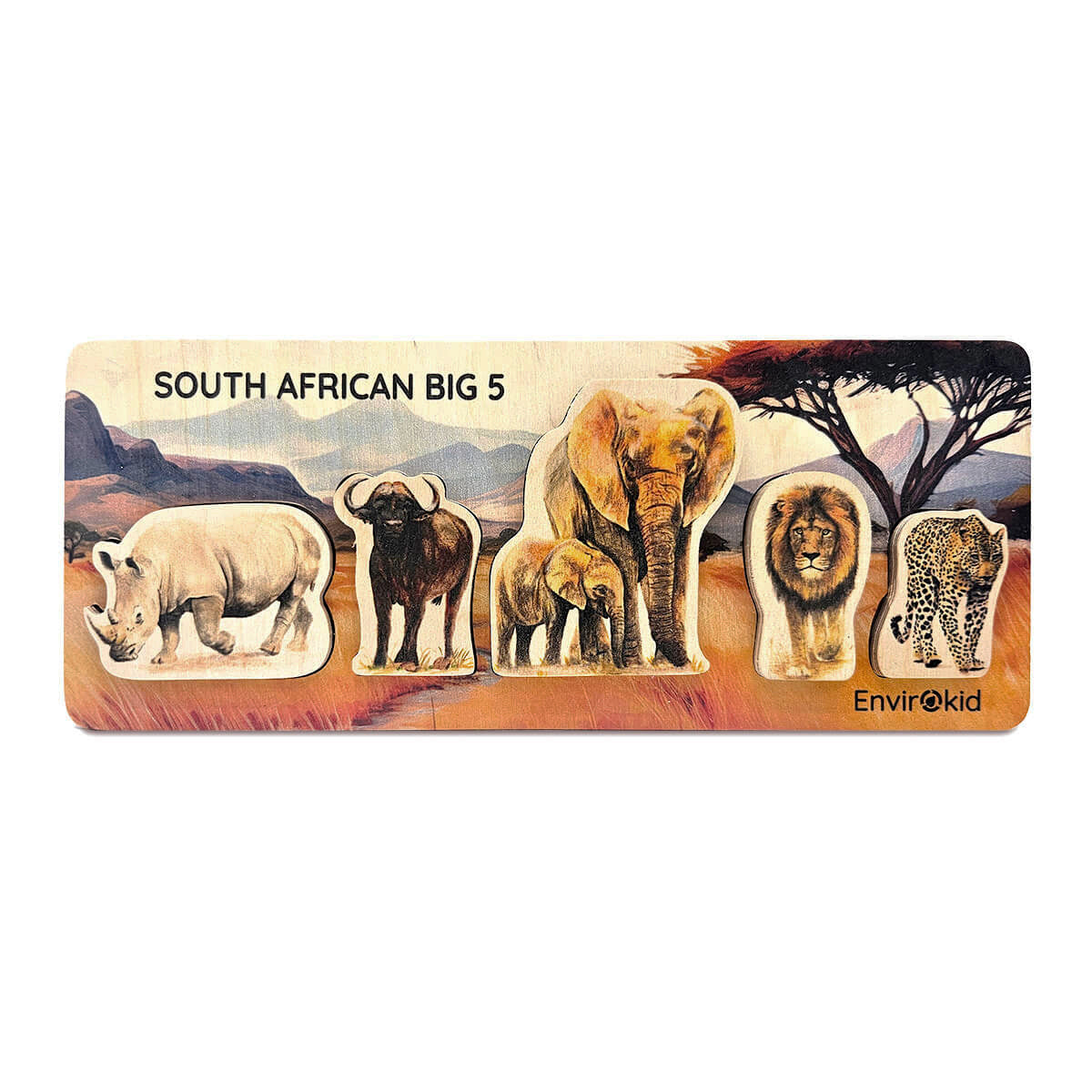 Big 5 Wooden Baby Puzzle