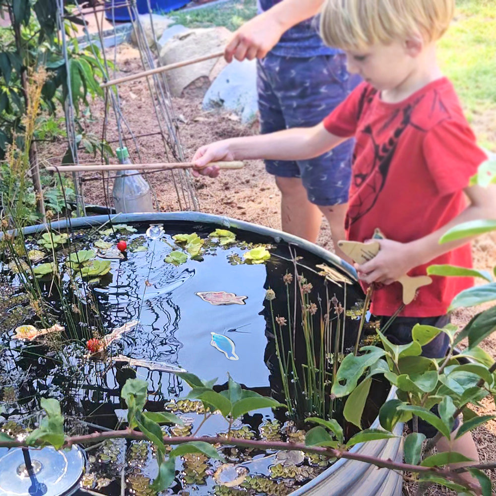 Wooden Fishing Game