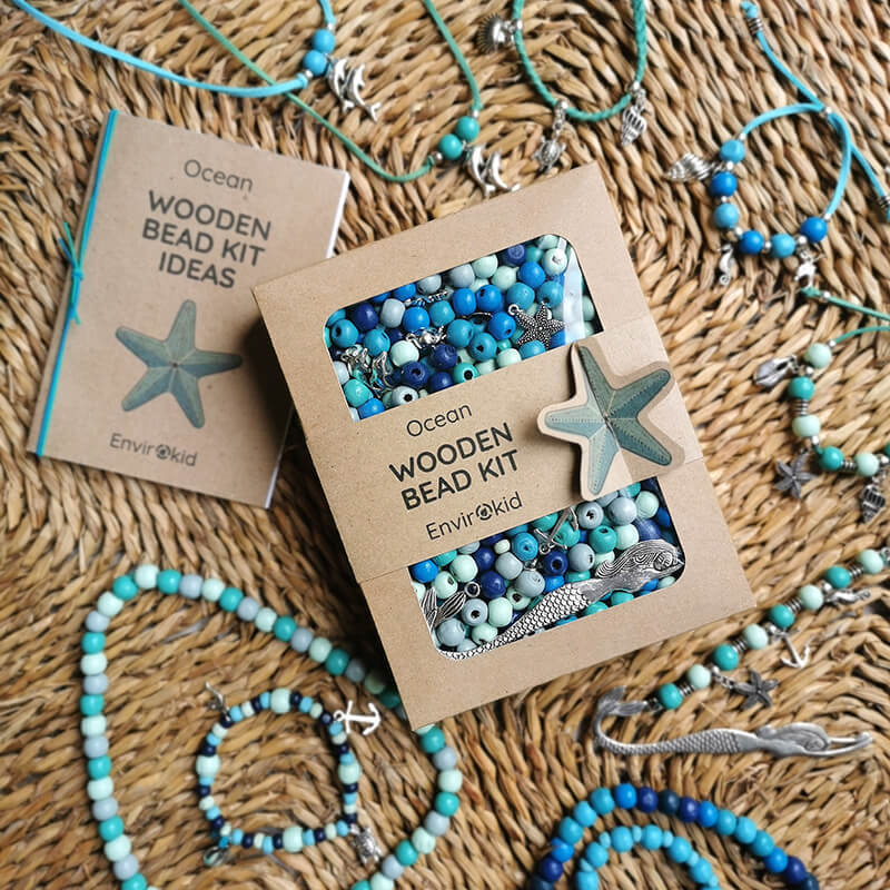 Wooden Bead Kit -Ocean