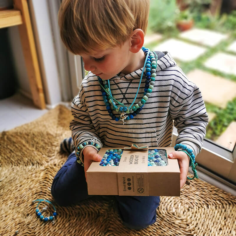Wooden Bead Kit -Ocean