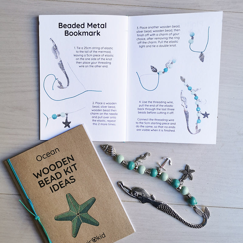 Wooden Bead Kit -Ocean
